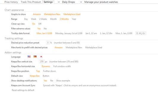 Keepa.com - Amazon Price Tracker Screenshot