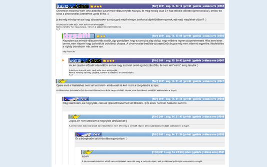 Threaded comments view