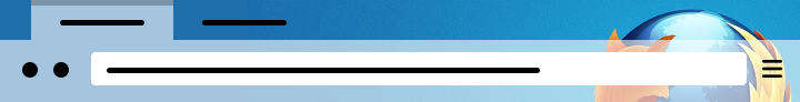 Vista previa de Firefox Logo Blue
