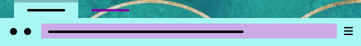 Basic Teal and Purple