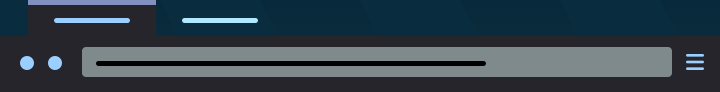 Dark Blue Bg w/Light-blue text
