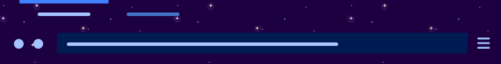Preview of Animated Stars at Night [Blue]