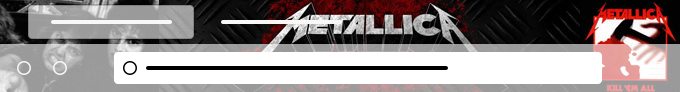 Animated Metallica Album 50sec Rotation