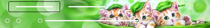Kittens in Pea Pod by MaDonna